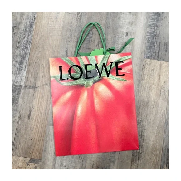 Loewe | Other | Loewe Tomato Shopping Bag | Poshmark